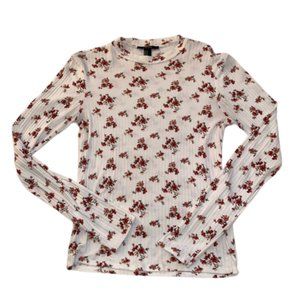 Long Sleeve Floral Tee